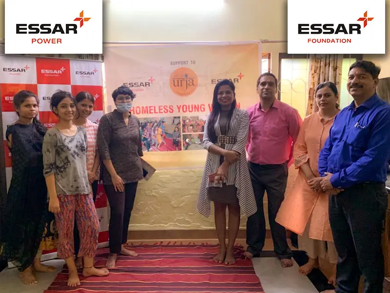 Essar-provides-essential-items-to-URJA-Trust-shelter-home-for-homeless-young-women