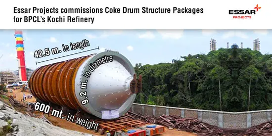 Essar_Projects_Coke_Drum_Structure_Packages_BPCL
