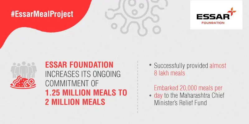essar-foundation-intensifies-covid-19-relief-efforts-with-2-million-meals