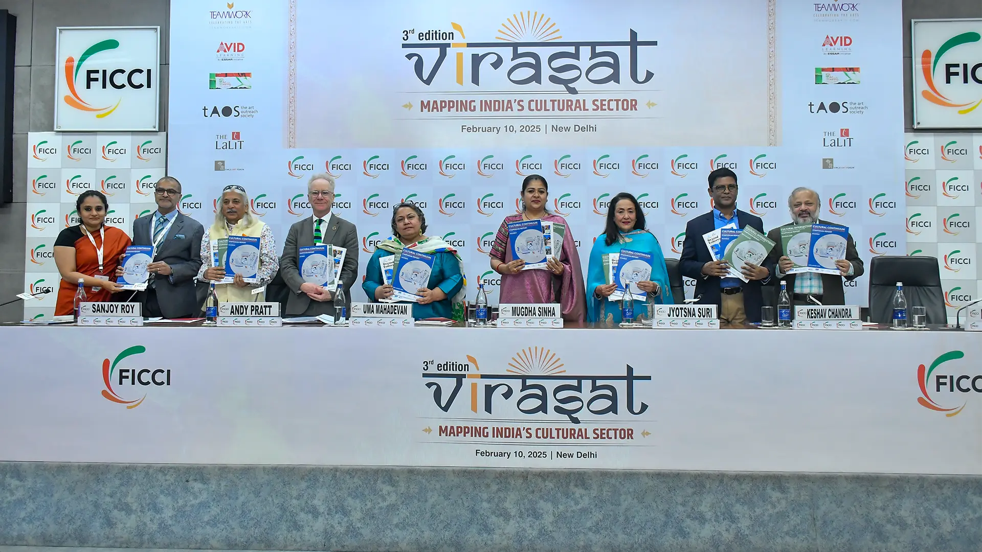 Avid Learning collaborated and presented the 3rd edition of Virasat, Mapping India’s Cultural Sector conference in Delhi