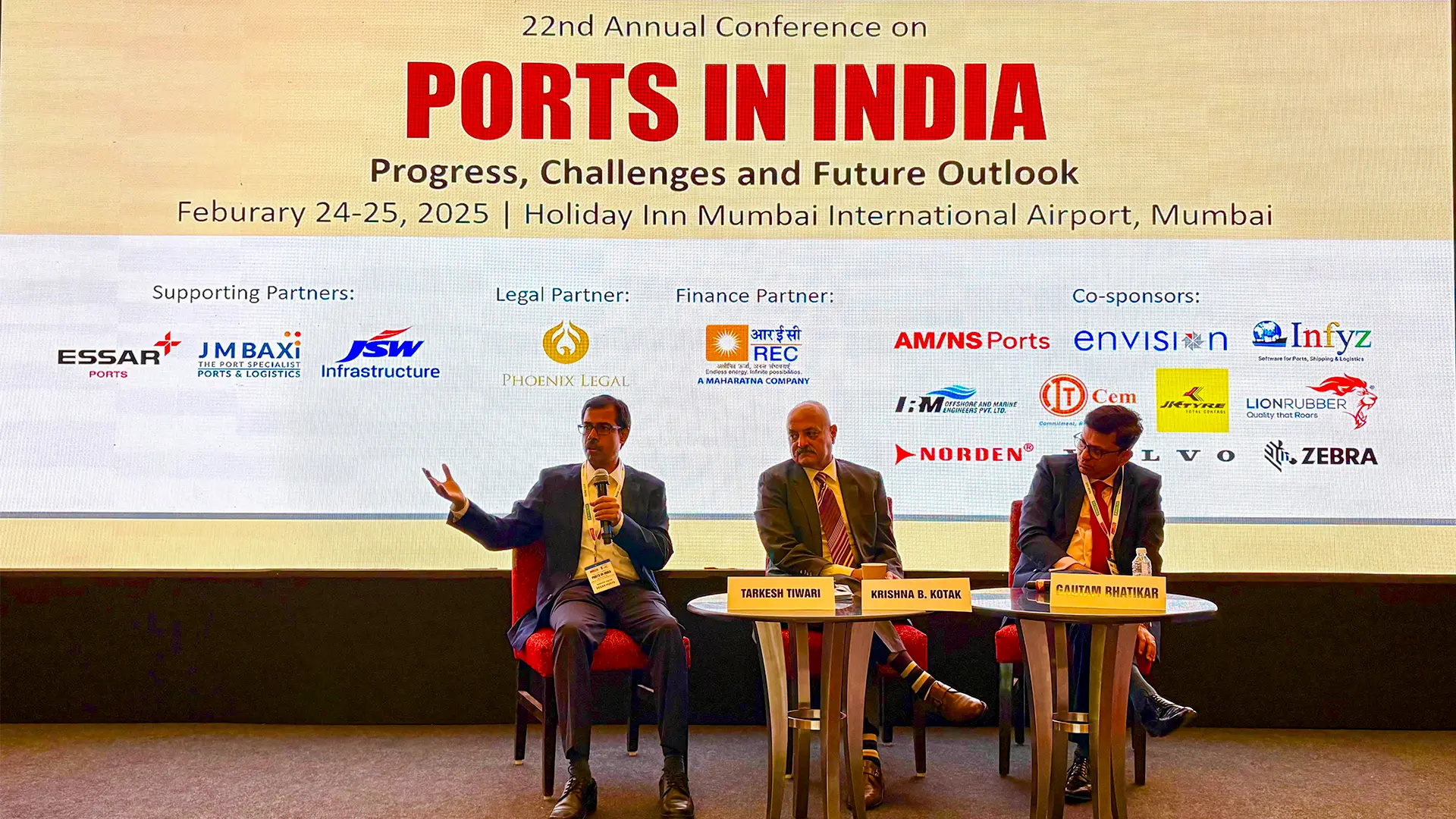 Essar Ports at the 22nd Annual Conference on Ports in India